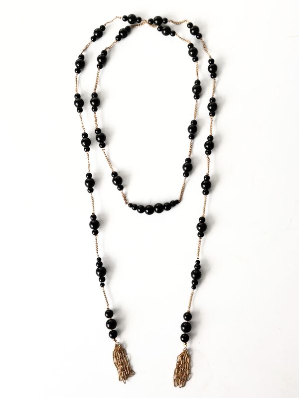 Nodus Necklace Onyx