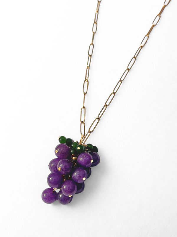 Tina Grapes Necklace