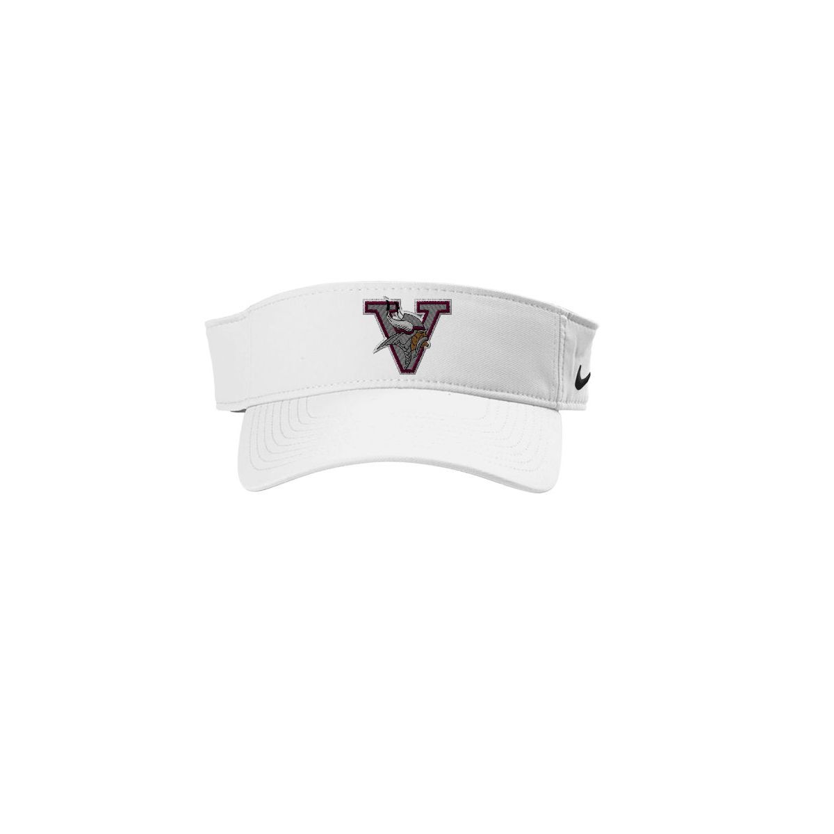 Raines Vikings Embroidered Nike Dri-FIT Team Performance Visor