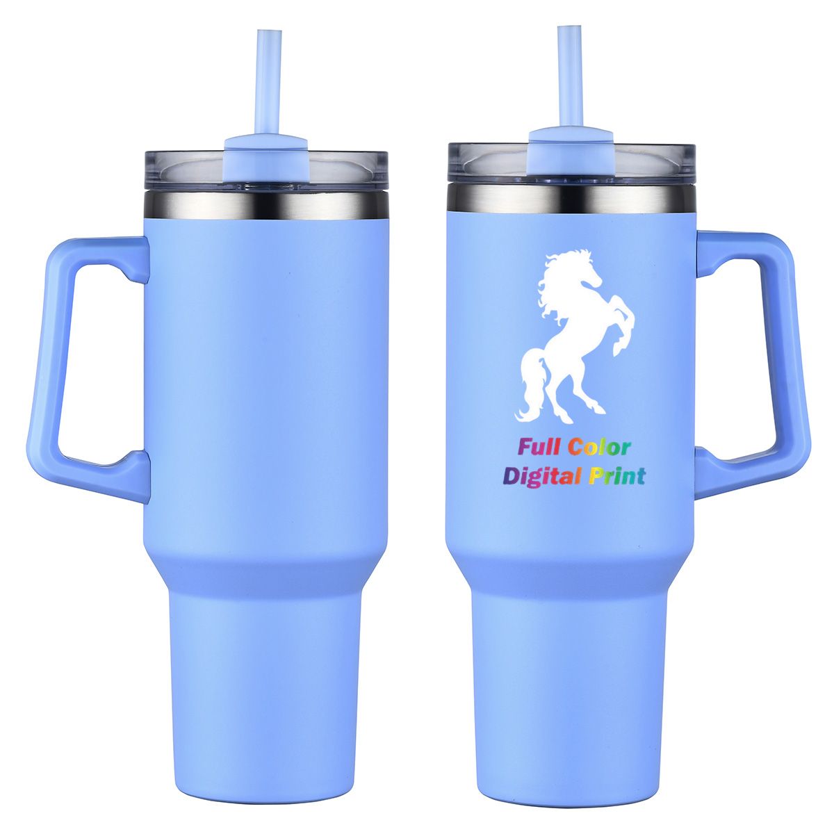 Customized Bulk Purchasing Full-color Digital Printed Genoa 40 oz Stainless Steel Vacuum Insulated Copper-lined (Best insulat