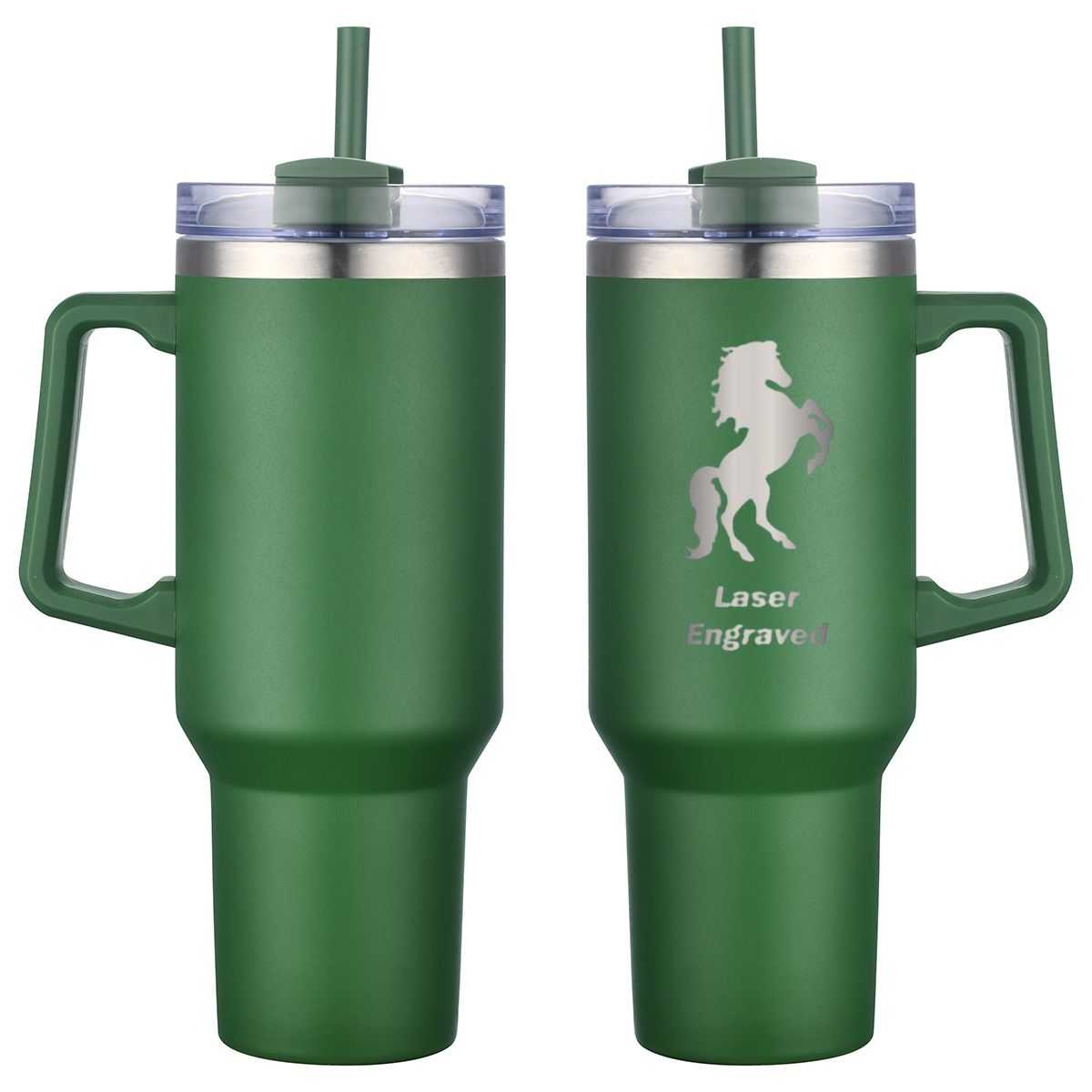 Customized Bulk Purchasing Laser Engraved Genoa 40 oz Stainless Steel Vacuum Insulated Copper-lined (Best insulation) Travel 