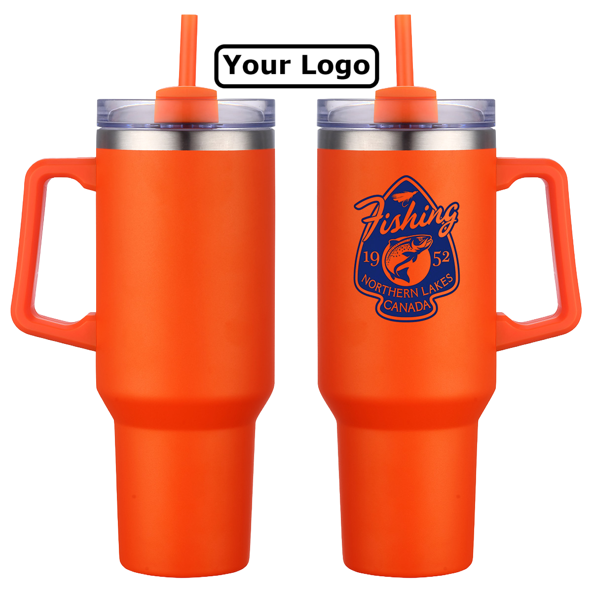 Bulk Purchasing Customizable 1-Color Screen Printed Genoa 40 oz Mug