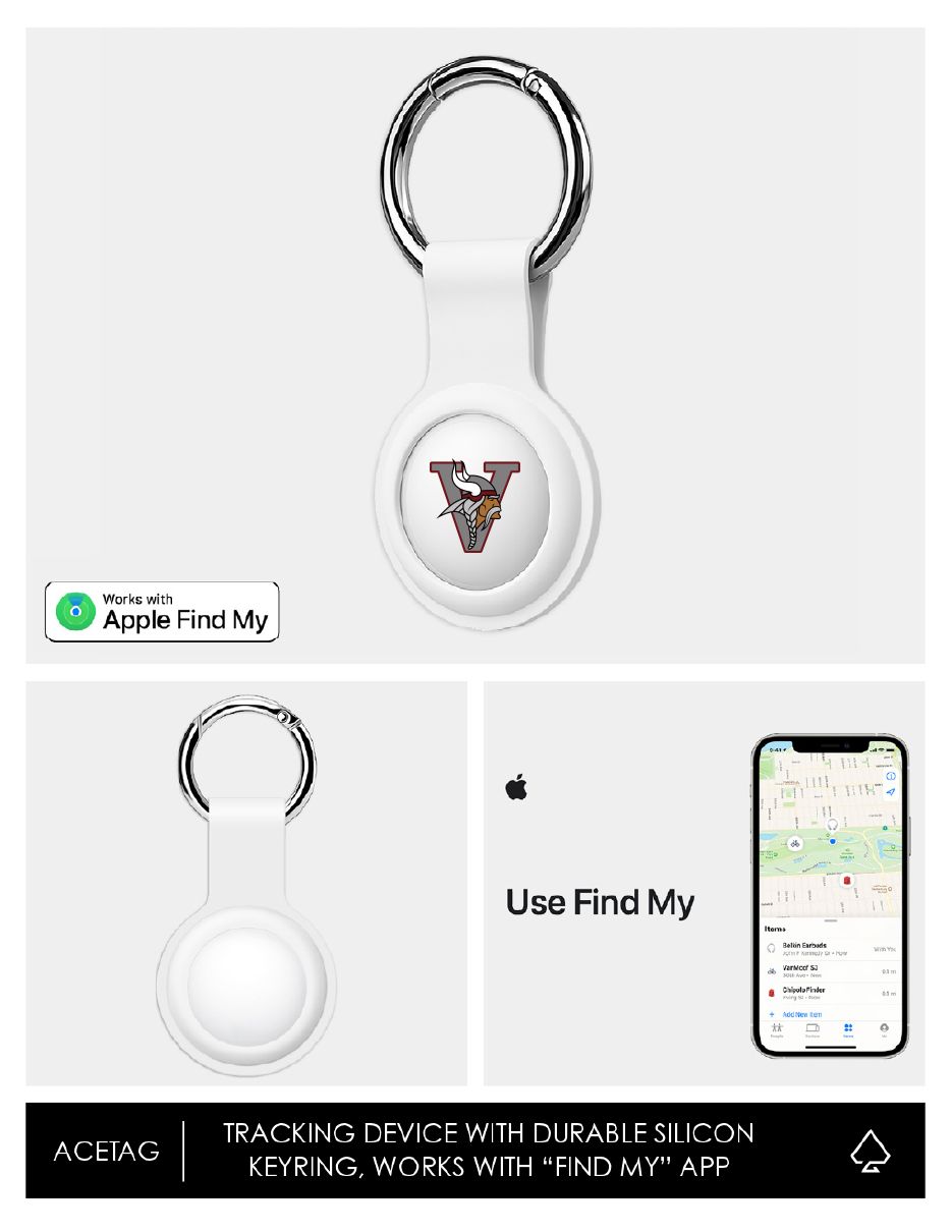 Raines Vikings Full-Color Digital Print AceTag