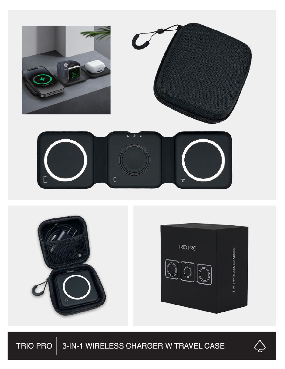 Customizable Full-Color Digital Print Trio Pro Gift Set