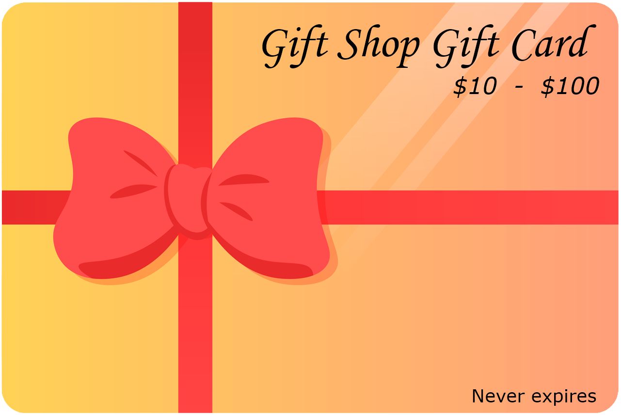 Gift Card - Gift Shops ($10 - $100)