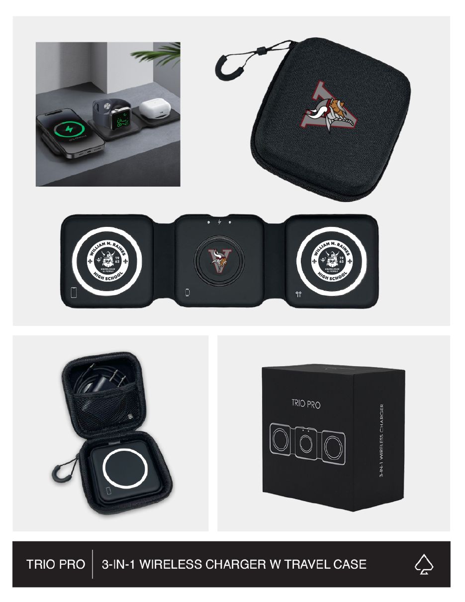 Raines Vikings Digital Print Trio Pro Gift Set