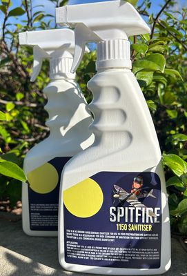 1150 Sanitiser Spray Bottles 6 x 750ml