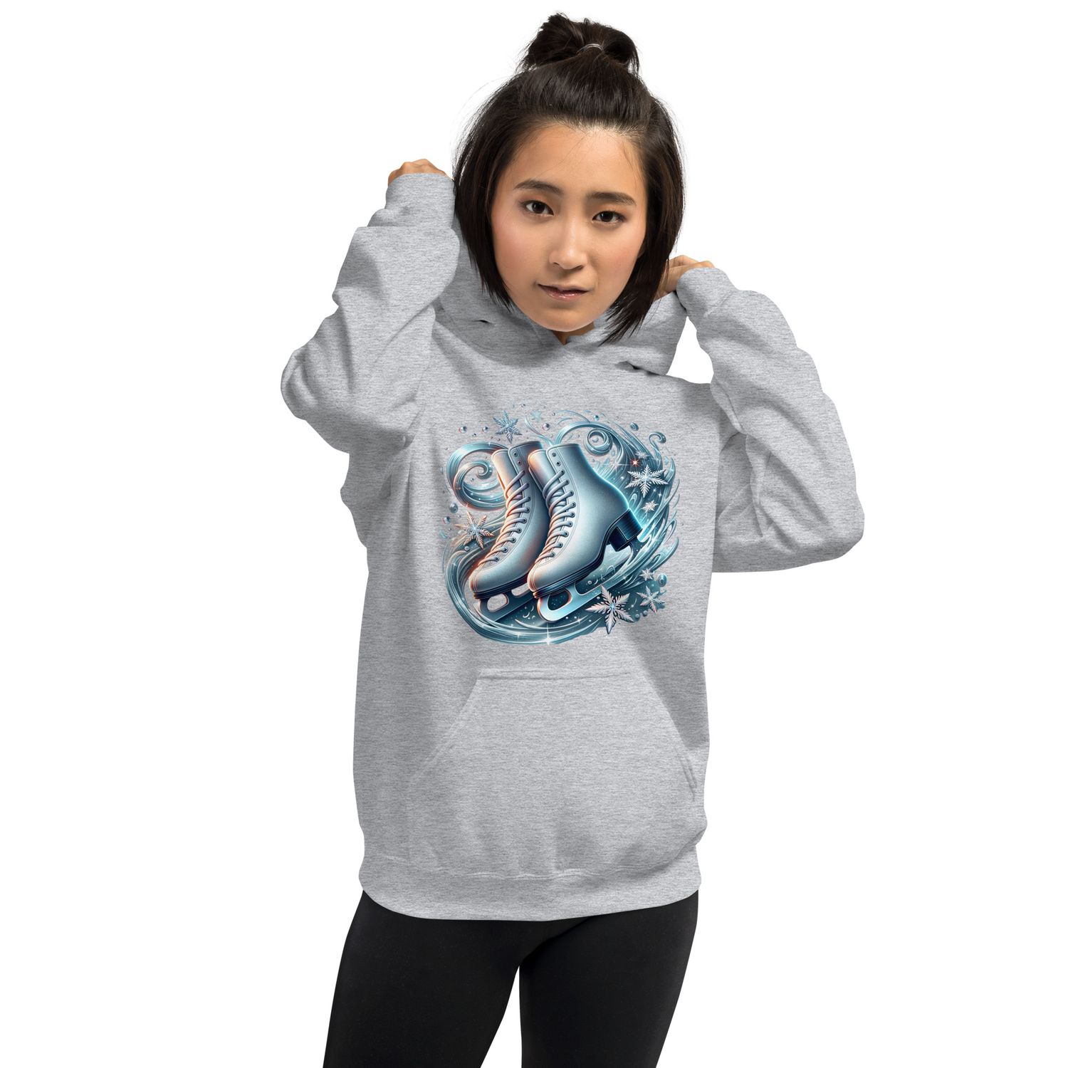 The Winter Ice Skate Unisex Hoodie