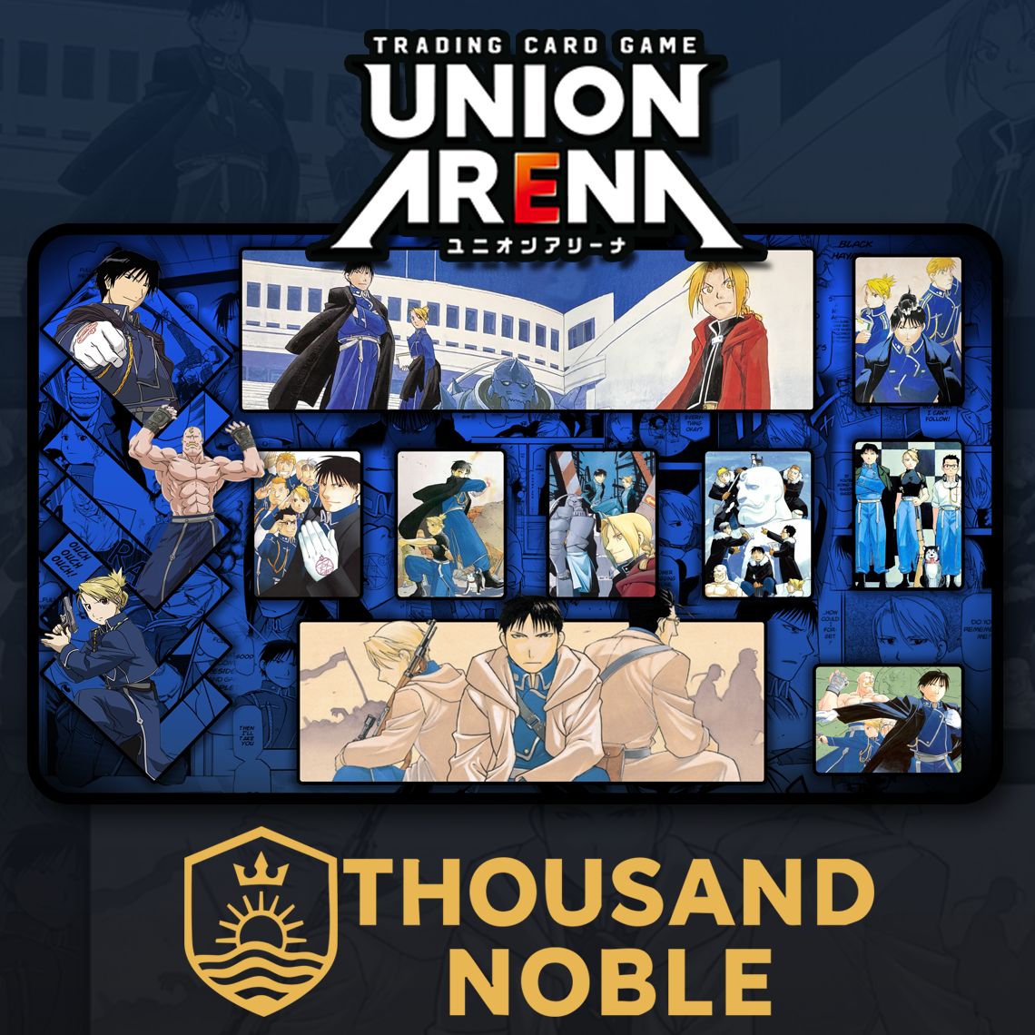 Dogs of the Military – Fullmetal Alchemist Union Arena Playmat