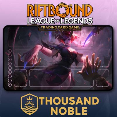 Bloodmoon Evelynn Playmat – Riftbound League of Legends TCG