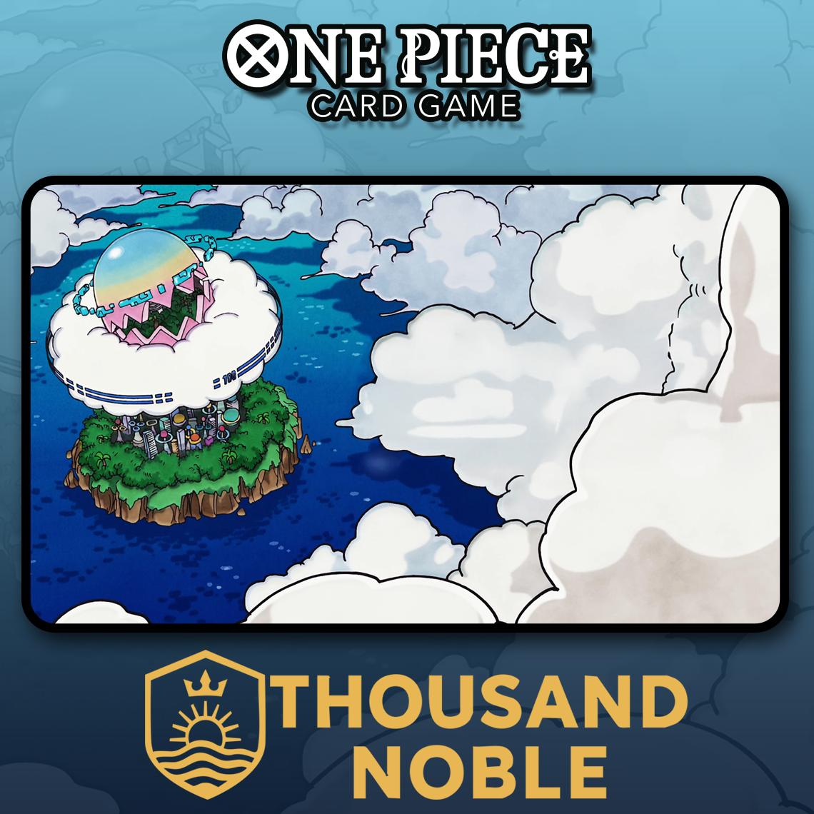 One Piece Egghead Island Playmat – Anime Multi-TCG Mat