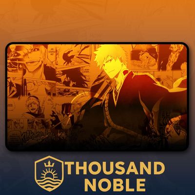 Bleach Ichigo Playmat – Anime Manga Collage Multi-TCG Mat