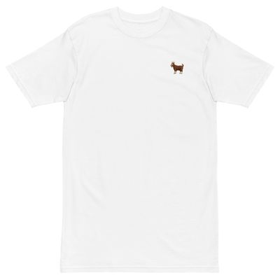 Legendary Goat Tee — Premium Heavyweight