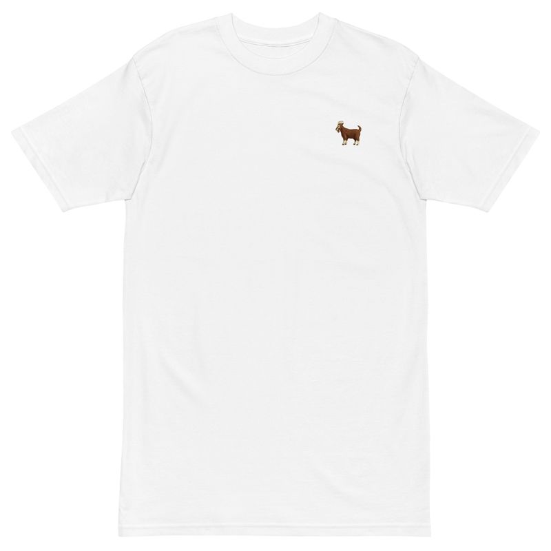 Legendary Goat Tee — Premium Heavyweight
