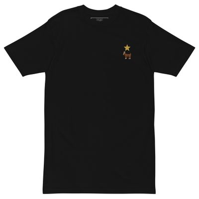 Senior Chief One-Star Goat Tee — Premium Heavyweight
