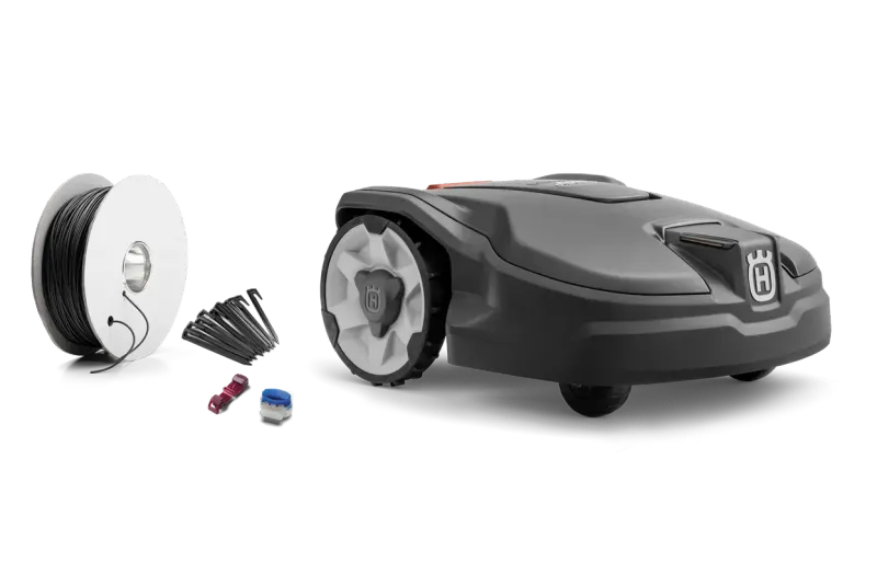 Husqvarna Automower® 305 with small installation kit Husqvarna Automower® 305 with small installation kit — CBS Chainsaw & Brushcutter Specialists - HUSQVARNA in Wauchope, NSW