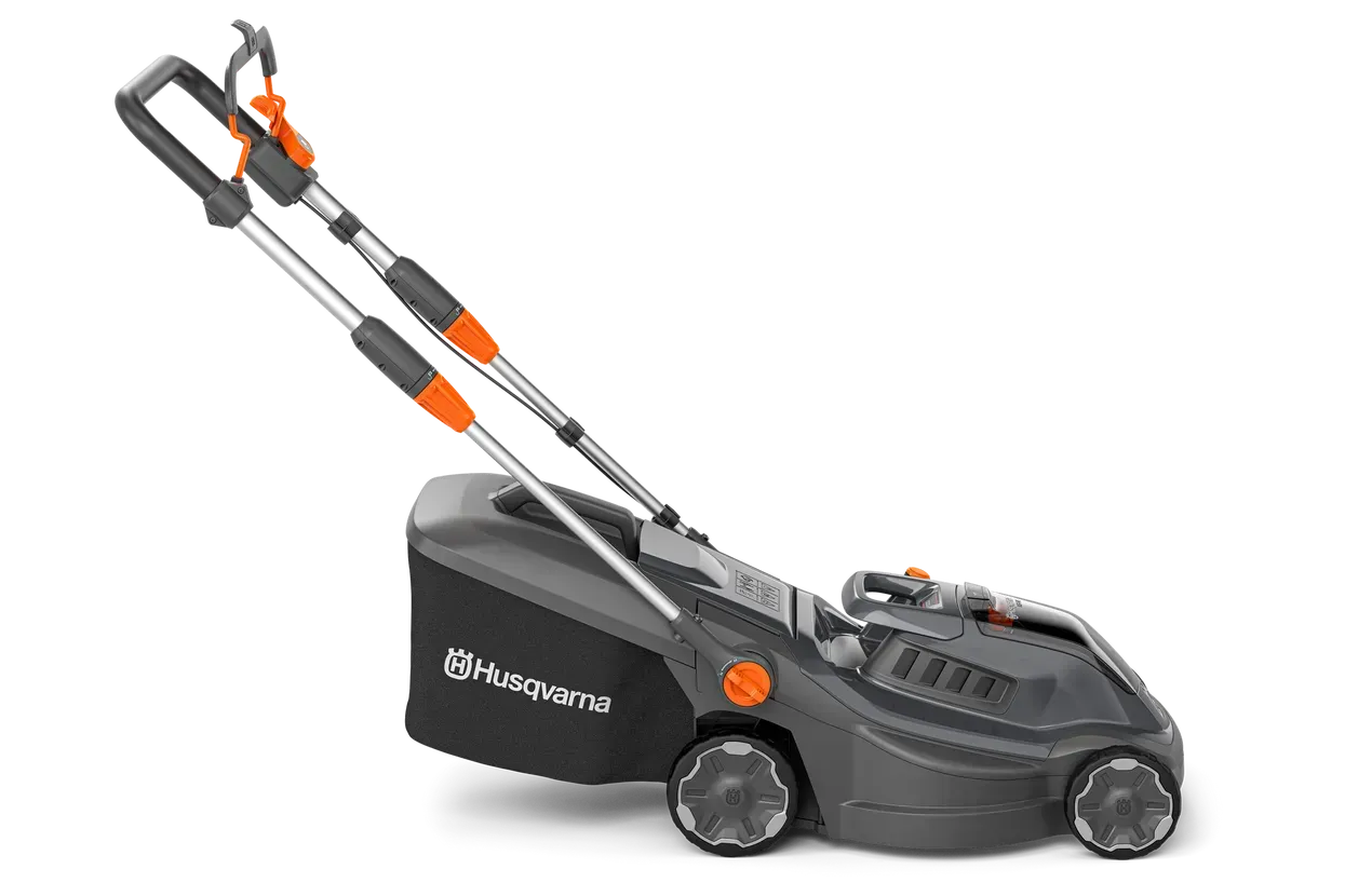 HUSQVARNA Aspire™ Lawnmower 18V 34cm Kit With 4.0Ah Battery and 2.5Ah Charger — CBS Chainsaw & Brushcutter Specialists - HUSQVARNA in Wauchope, NSW
