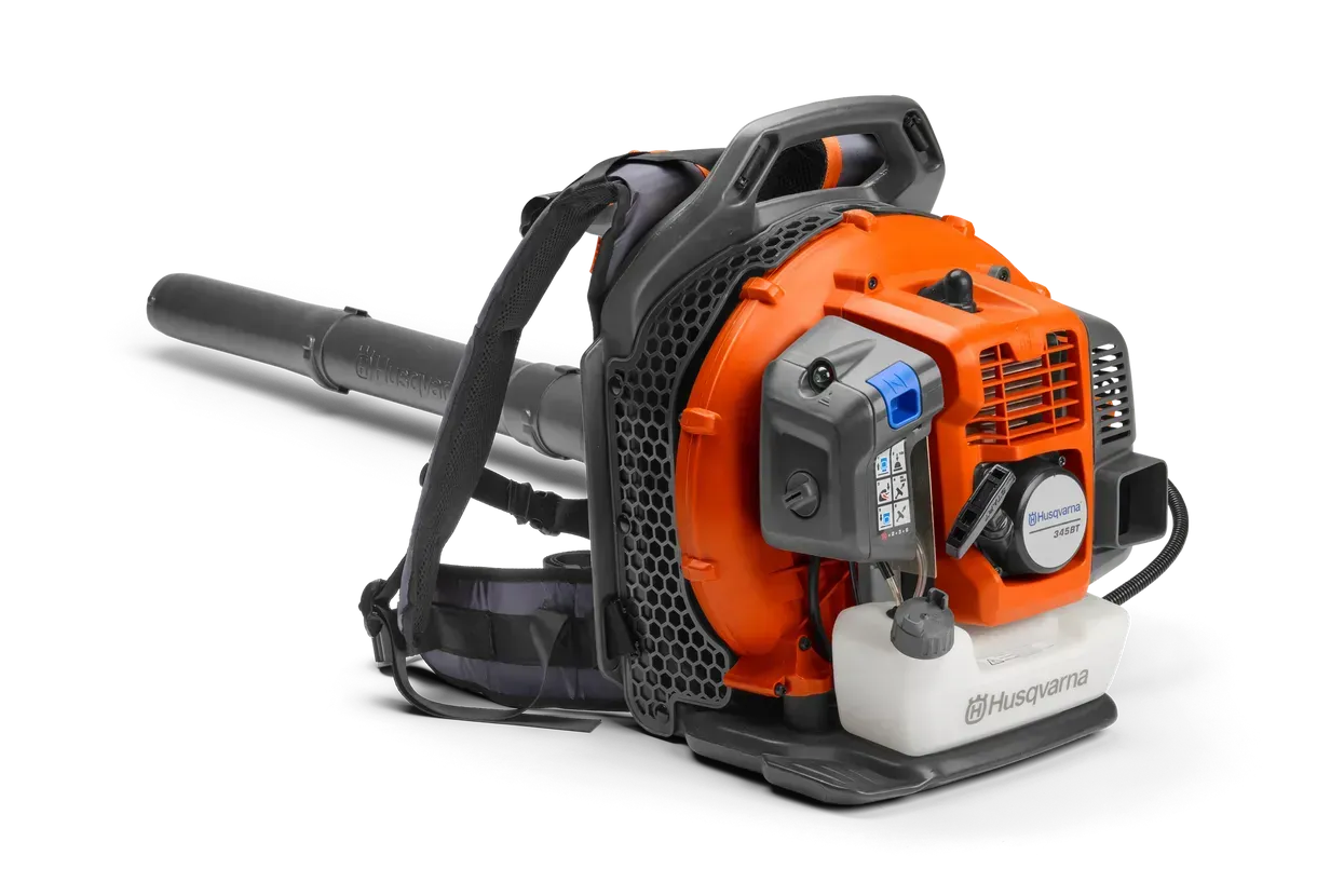 Husqvarna 345BT Backpack Leaf Blower — CBS Chainsaw & Brushcutter Specialists - HUSQVARNA in Wauchope, NSW