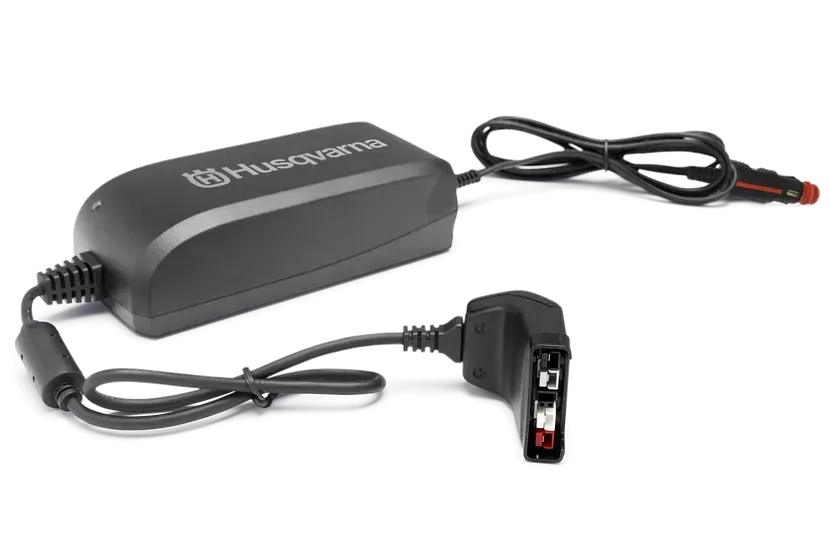 Husqvarna Charger QC80F In Car Battery Charger — CBS Chainsaw & Brushcutter Specialists - HUSQVARNA in Wauchope, NSW