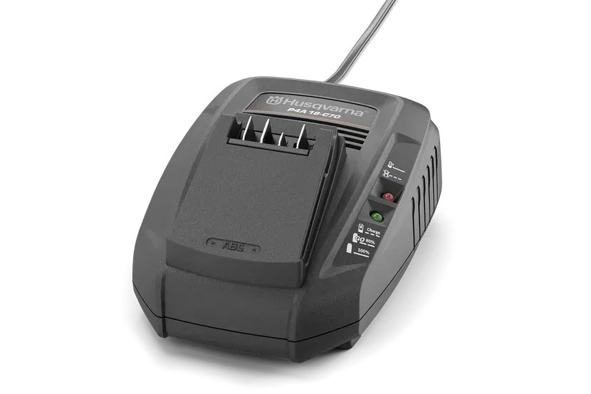 Husqvarna Aspire™ 18V C70 2.5Ah Battery Charger — CBS Chainsaw & Brushcutter Specialists - HUSQVARNA in Wauchope, NSW