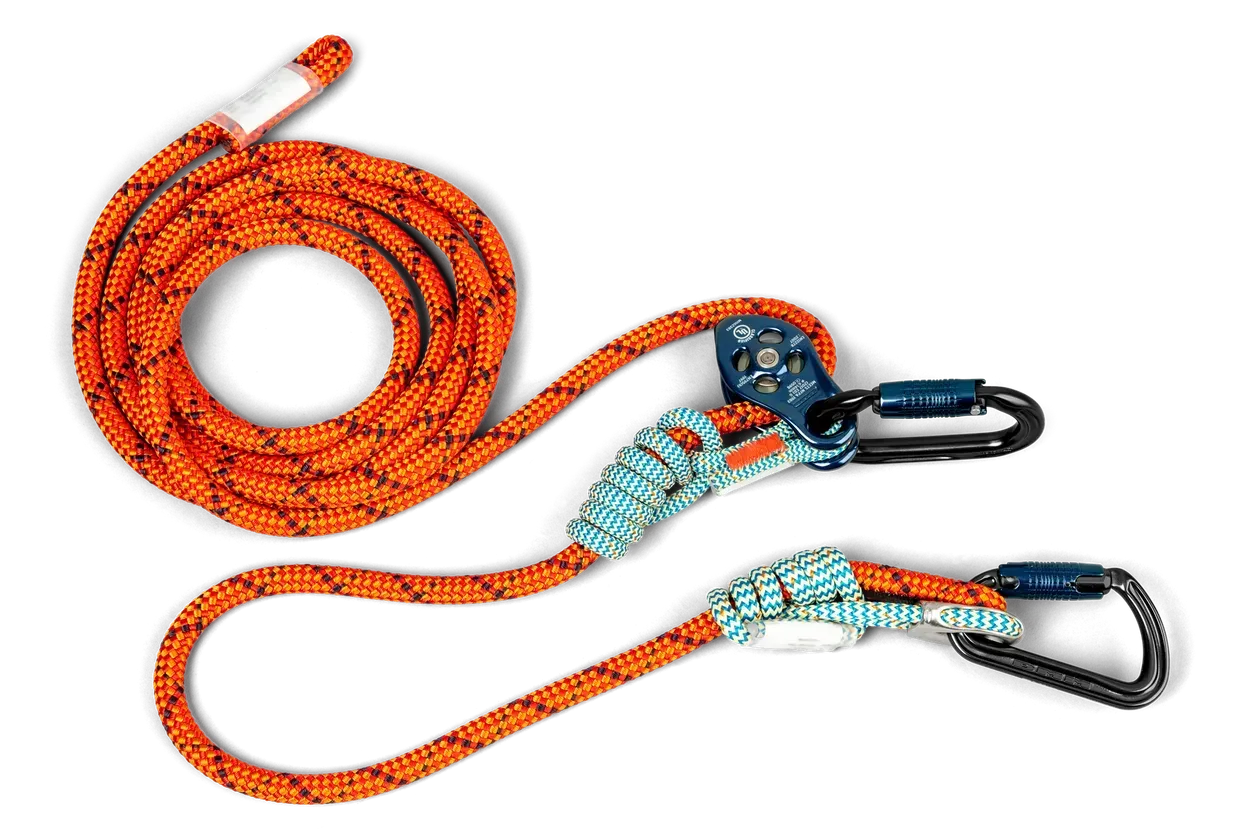 Work positioning lanyard