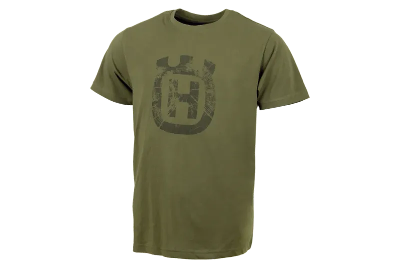 Husqvarna Xplorer T-Shirt Short Sleeve Unisex Tree Ring Crown