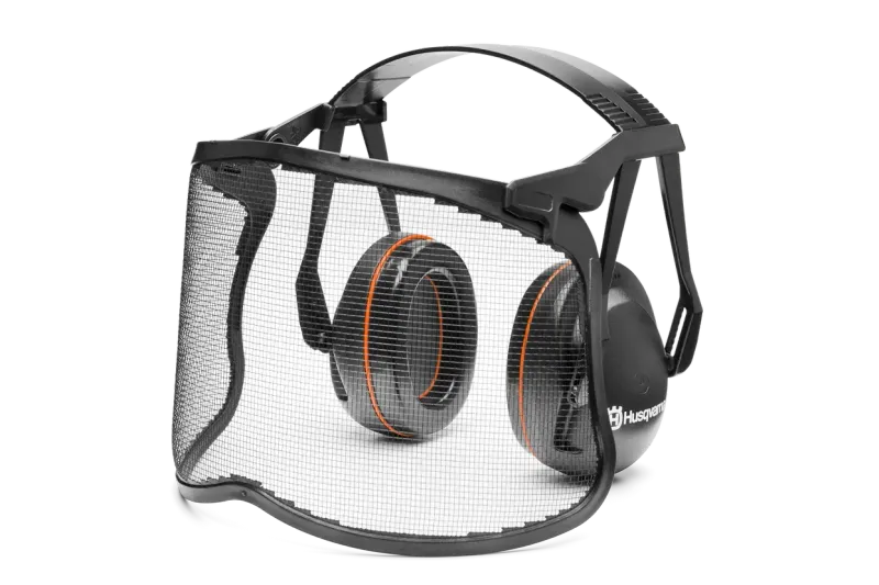 Garden Earmuff with mesh visor