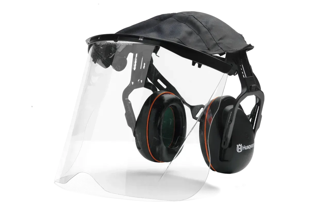 Premium Earmuffs with Plexi Visor