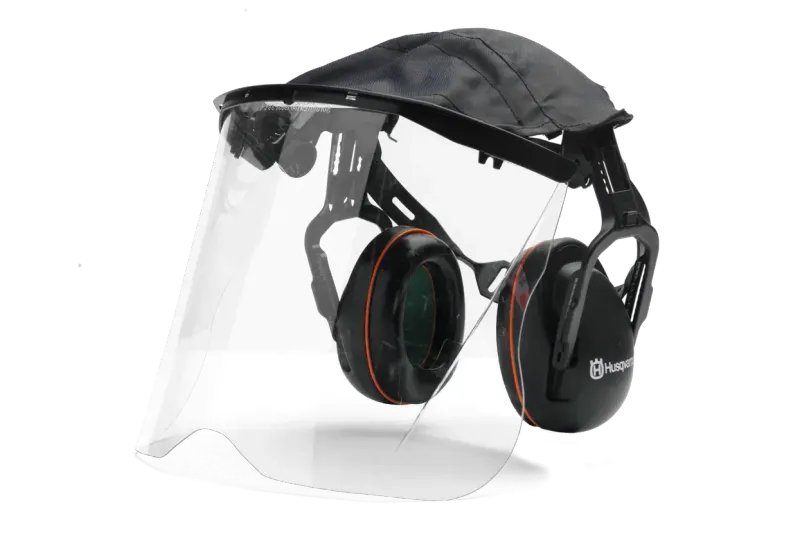 Premium Earmuffs with Plexi Visor