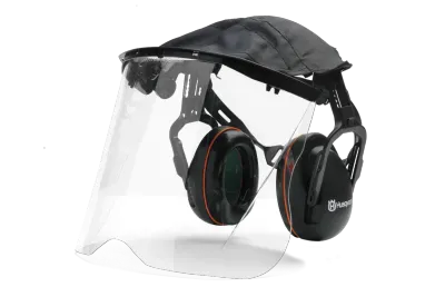 Premium Earmuffs with Plexi Visor