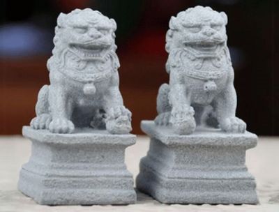 BioWave Prosperity Stone Lions: Unlock the Gateway to Abundance!