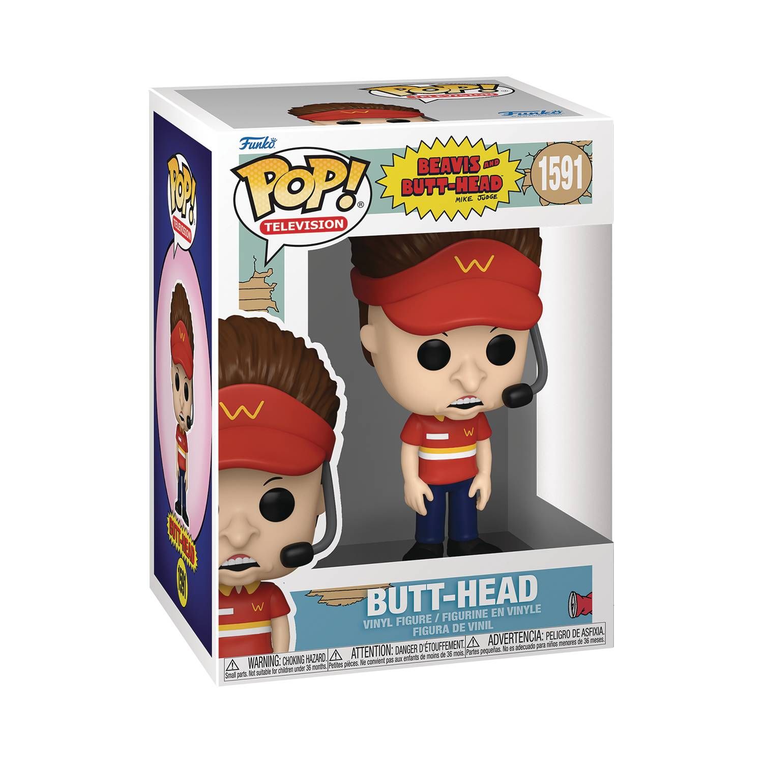 FUNKO POP: TV - BEAVIS & BUTT HEAD - BUTT HEAD VIN FIG