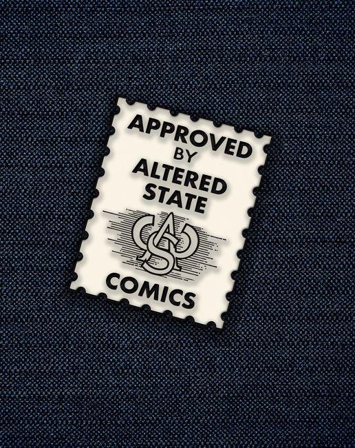 Altered State Comics Enamel Pin