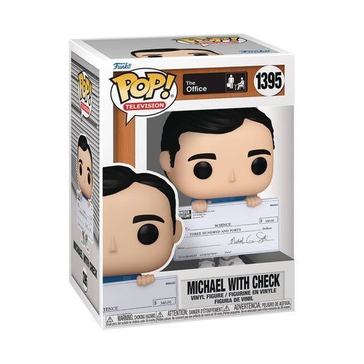 FUNKO POP: TV - THE OFFICE - MICHAEL W/ CHECK