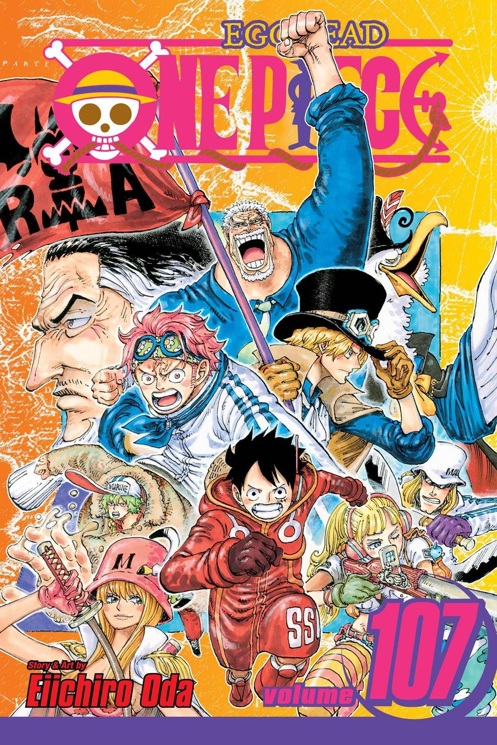 One Piece, Vol. 107 - by Eiichiro Oda (Paperback)