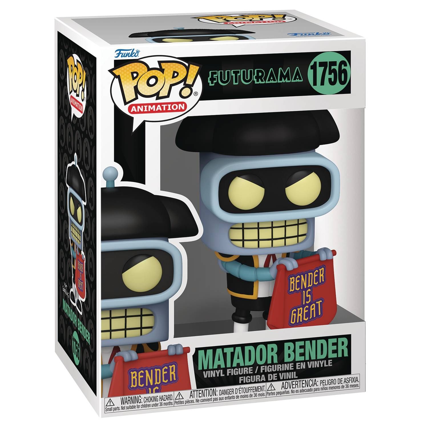 Funko Pop! Animation: Futurama - Matador Bender