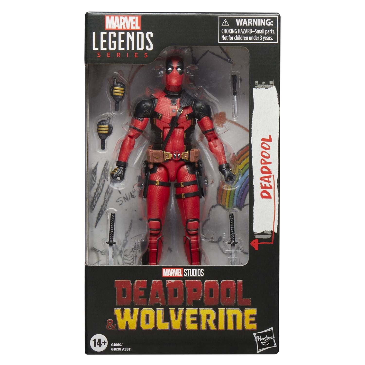 Deadpool & Wolverine Marvel Legends: Deadpool 6-Inch Action Figure