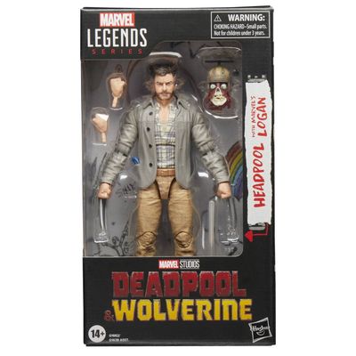 Deadpool & Wolverine Marvel Legends: Headpool with Logan 6-Inch Action Figure