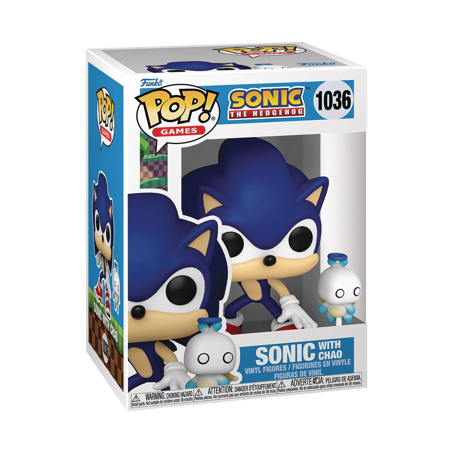 Funko Pop! Games: Sonic The Hedgehog with Hero Chao