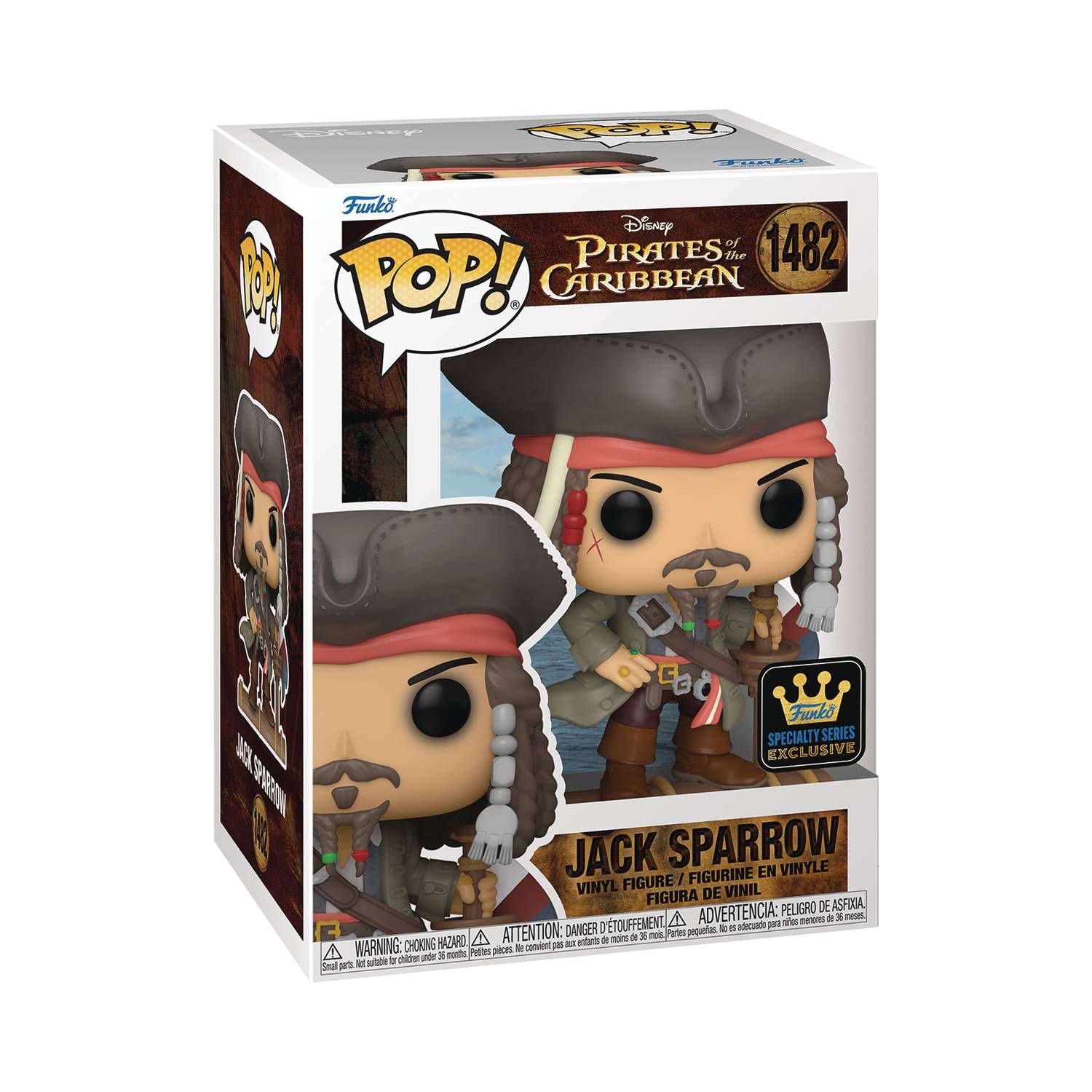 Funko Pop! Pirates of the Caribbean: Jack Sparrow (Opening)