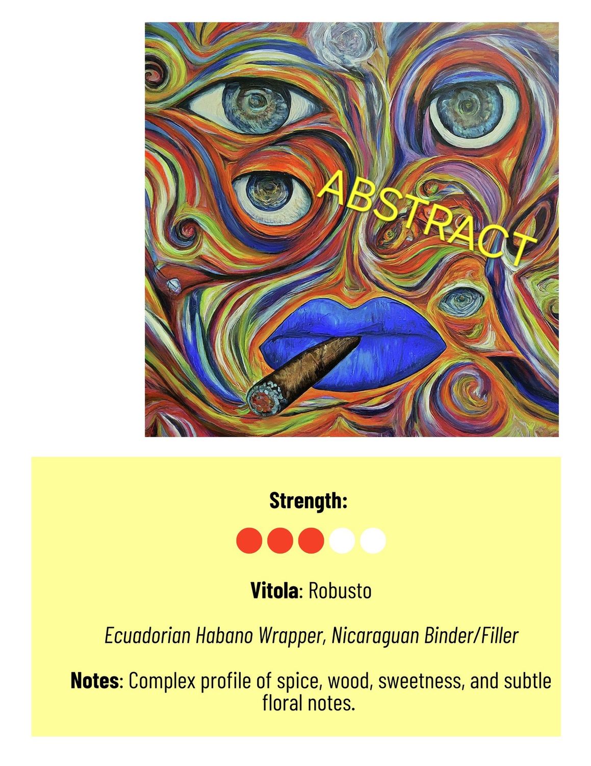 Abstract Box (21 Cigars)