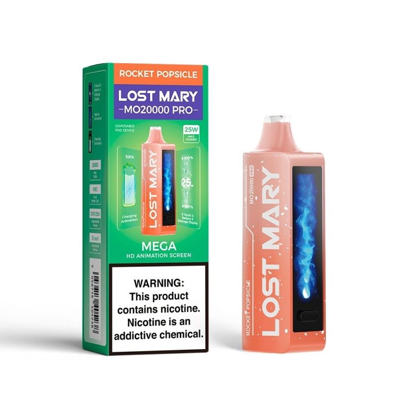 Lost Mary MO20000 Pro 5% Disposable, Flavor: rocket popsicle
