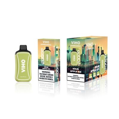 Viho Supercharge 20k 5% Disposable, Flavor: sour apple ice