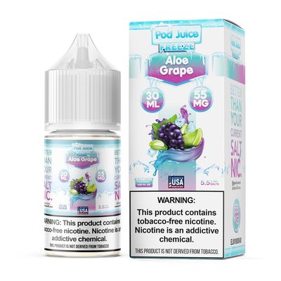 Pod Juice Aloe Grape Freeze Salt 30ml