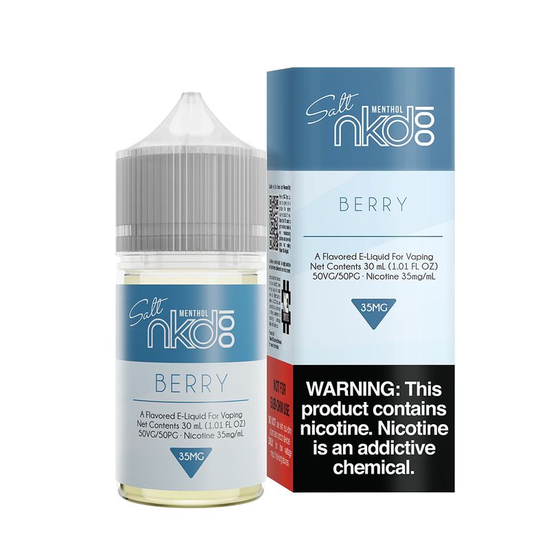 NKD 100 Berry Menthol Salt 30ml