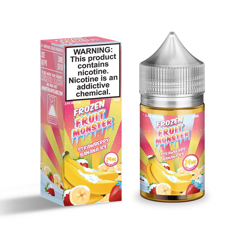 Frozen Fruit Monster Strawberry Banana Salt 30ml
