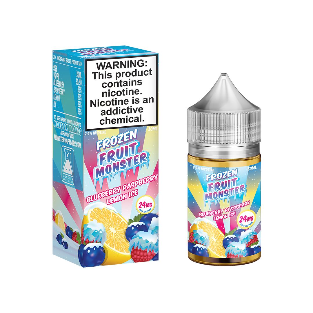 Frozen Fruit Monster Blueberry Raspberry Lemon Salt 30ml, Nicotine: 24mg