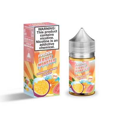 Frozen Fruit Monster Passionfruit Orange Guava Salt 30ml