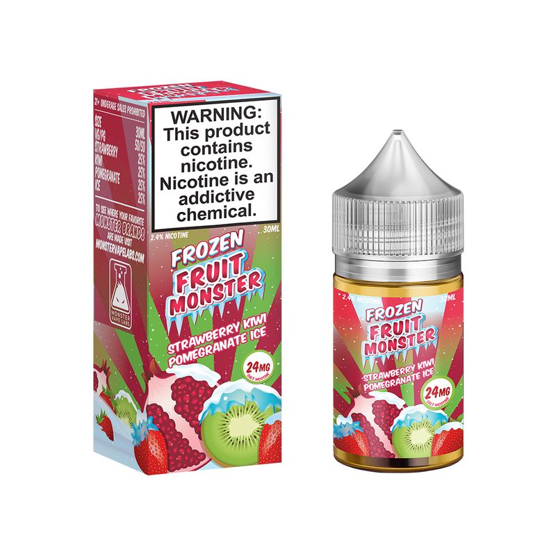 Frozen Fruit Monster Strawberry Kiwi Pomegranate Salt 30ml