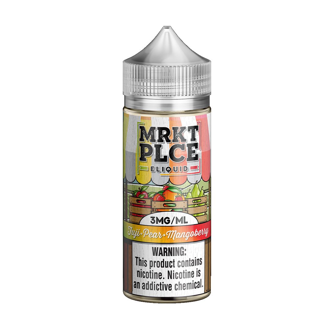 MRKT PLCE Fuji Pear Mangoberry 100ml, Nicotine: 0mg